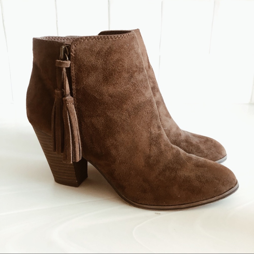Merona Fringe Ankle Boots